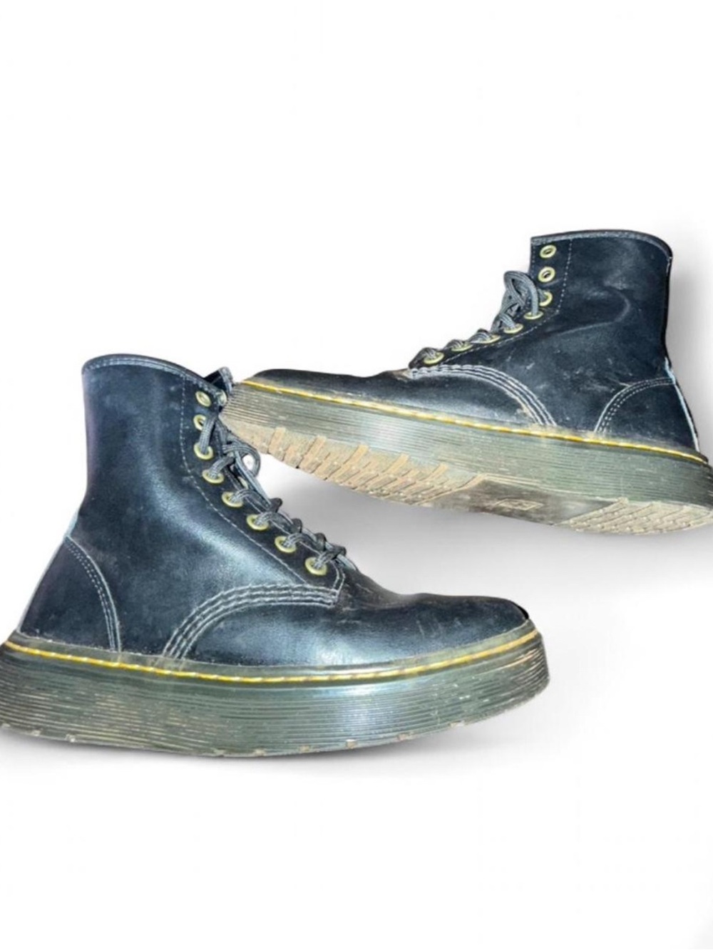 Dr. Martens black Zavala boots.